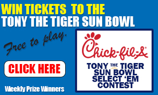 News - Tony the Tiger Sun Bowl, December 29, 2023