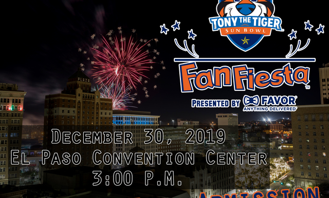 22ND ANNUAL TONY THE TIGER SUN BOWL FAN FIESTA PRESENTED BY FAVOR