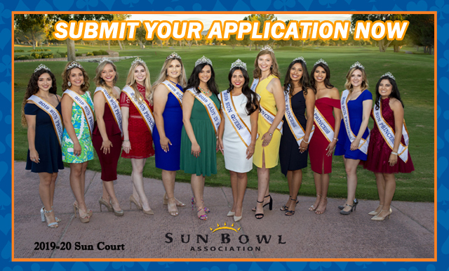 APPLICATIONS NOW BEING ACCEPTED FOR THE 2021-22 SUN COURT
