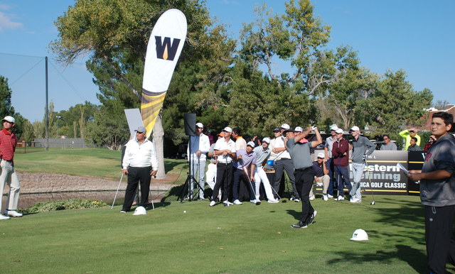 Weekend Started at the Sun Bowl Western Refining College All-America Golf Classic with the Long Drive, Putting and Blind Flop Contests